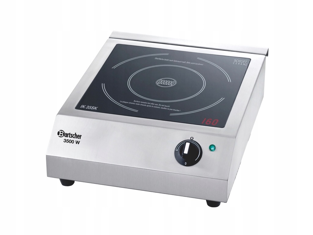 INDUKCYJNA PŁYTA KUCHENNA 3500W SCHOTT CERAN FILTR 10539095197