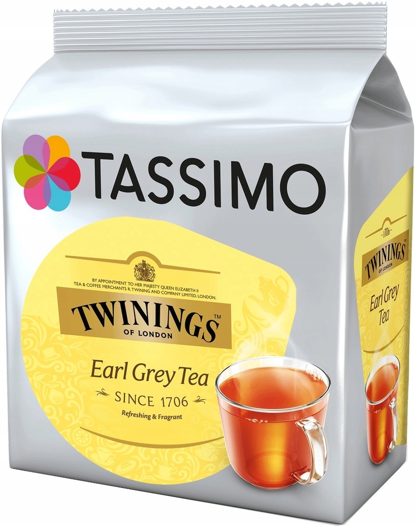 Kapsułki TASSIMO HERBATA TWININGS Earl Grey Tea 16 7938825673 oficjalne archiwum Allegro