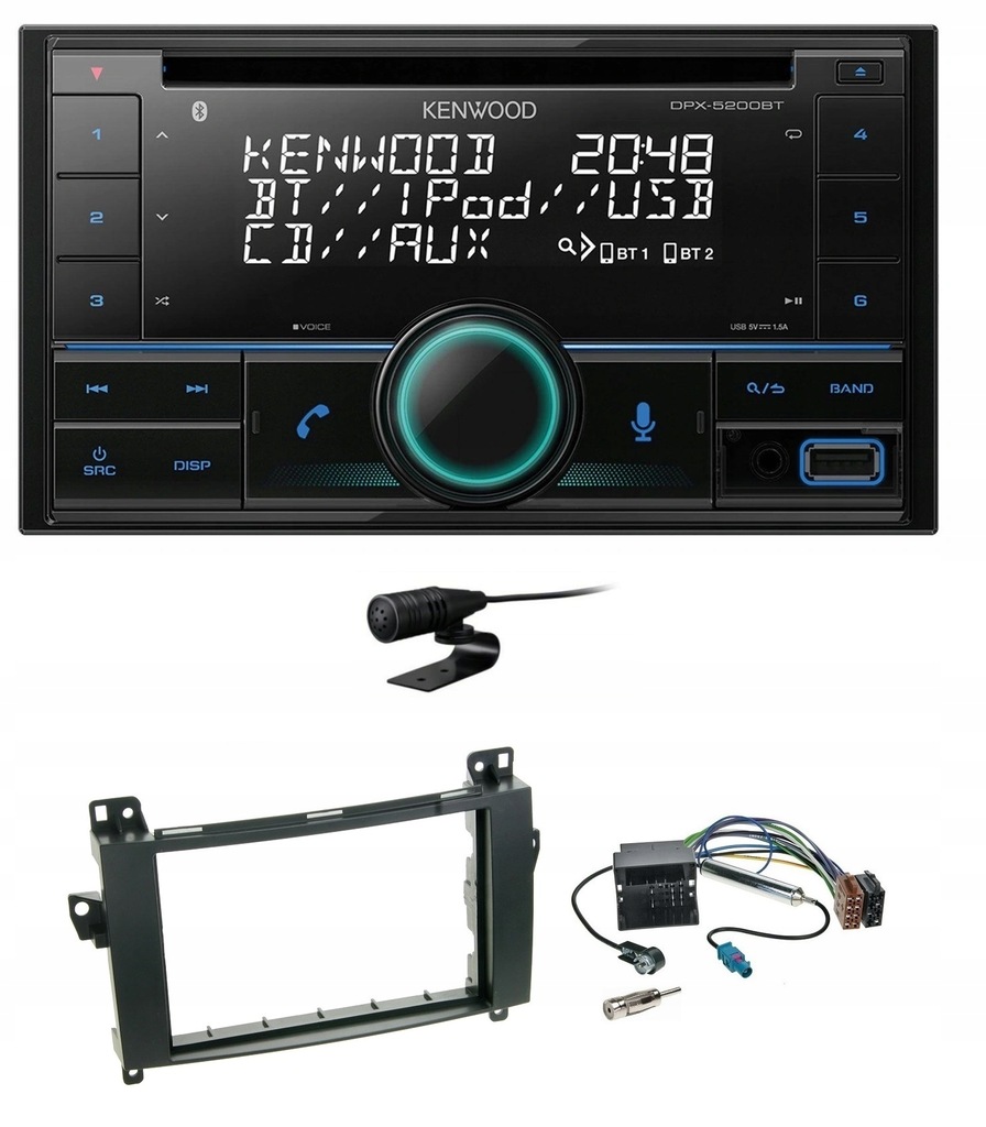KENWOOD DPX5200BT RADIO CD Bluetooth VW CRAFTER 9333015249