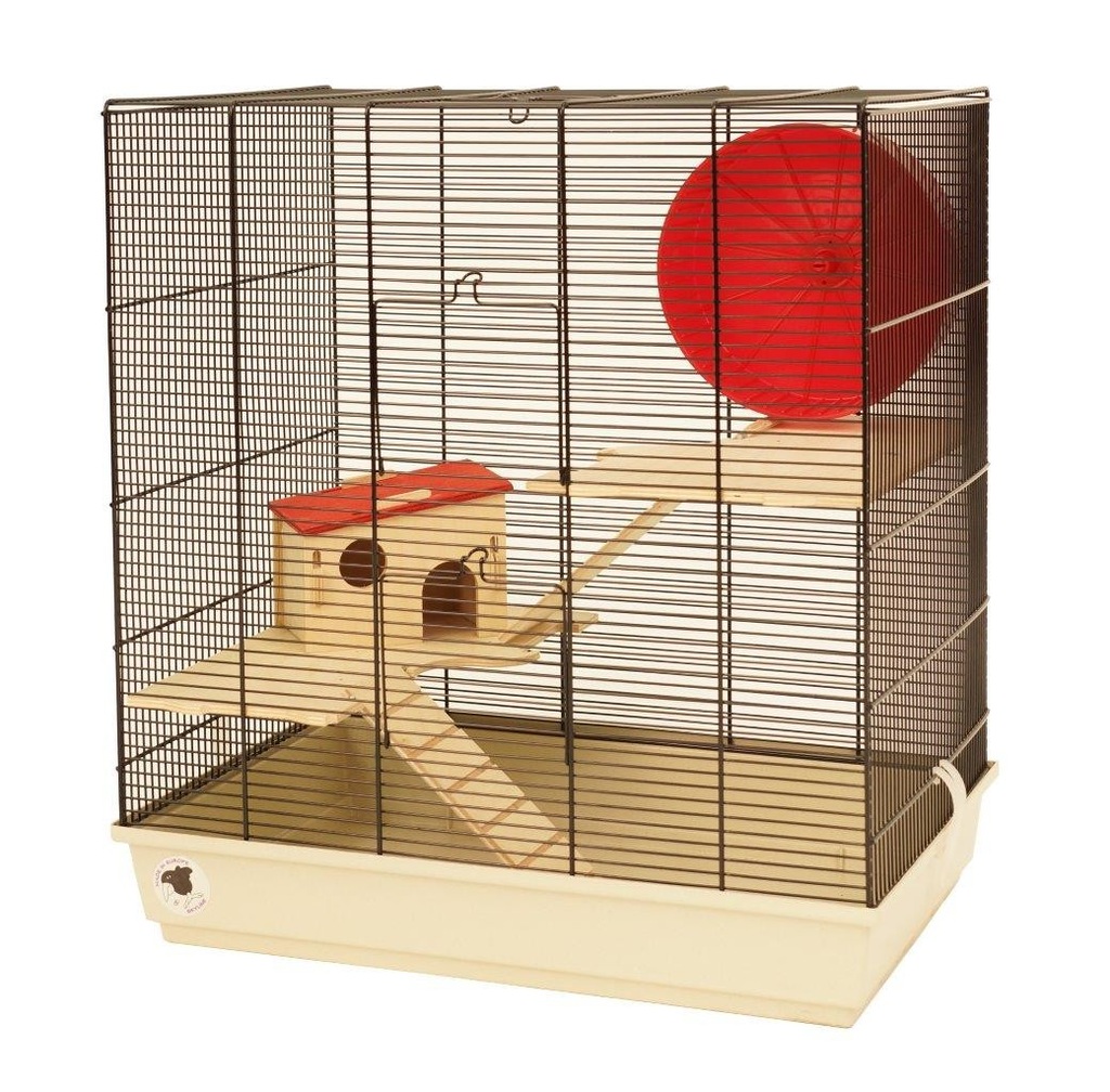 klatka dla szczurka, myszy, chomika z wyposażeniem 12413627595