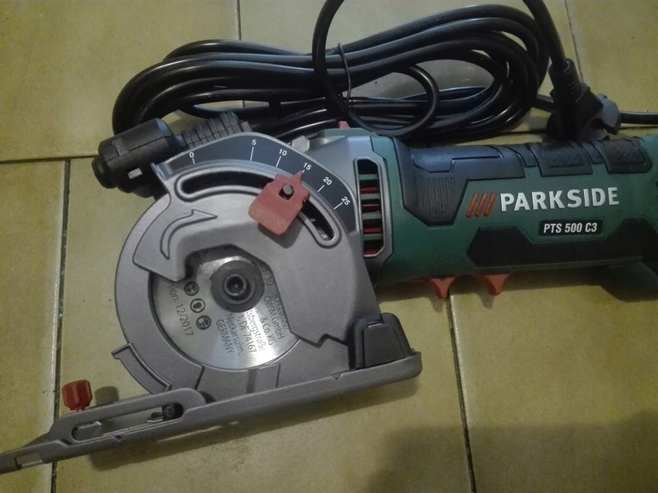 PIŁA WGŁĘBNA PARKSIDE PTS 500 C3 LASER /żer 7564279757
