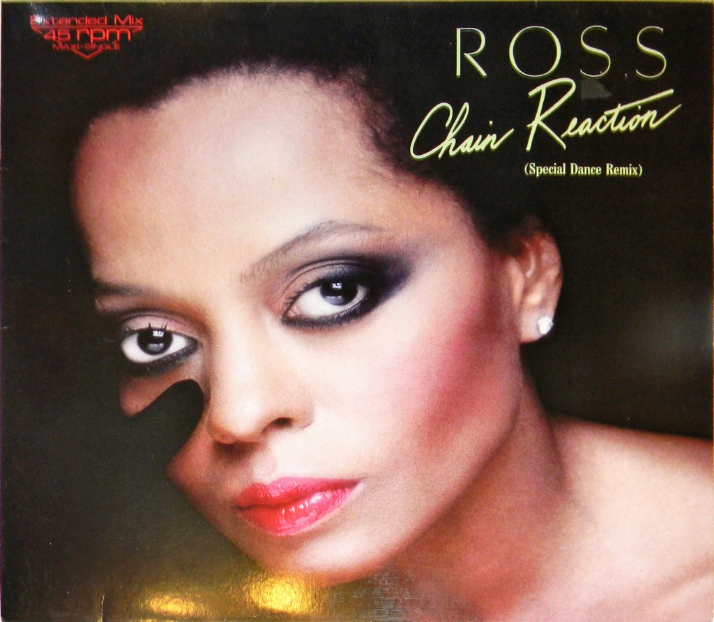 Diana Ross Chain Reaction 1985 MAXI 12'' 9442518244 oficjalne