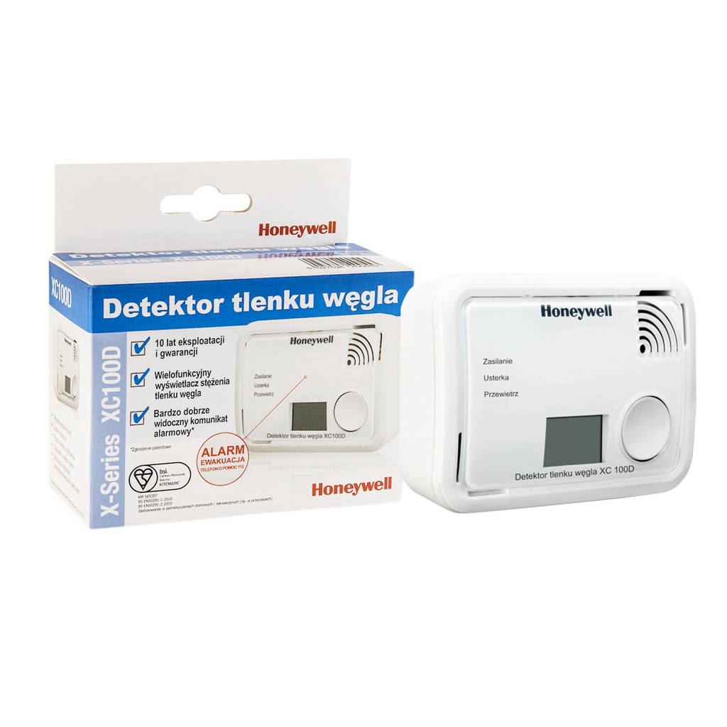 XC100D HONEYWELL DETEKTOR TLENKU WĘGLA CZUJNIK CO 7015542699