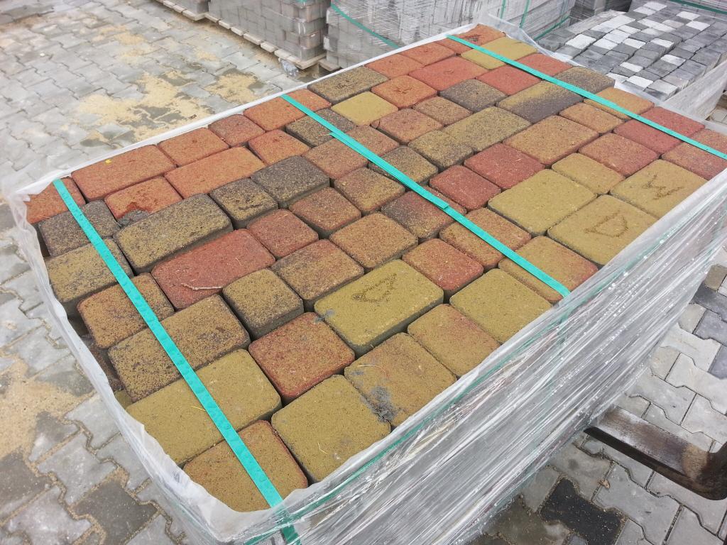 Kostka brukowa NOSTALIT 8cm II gatunek 27zł/m2