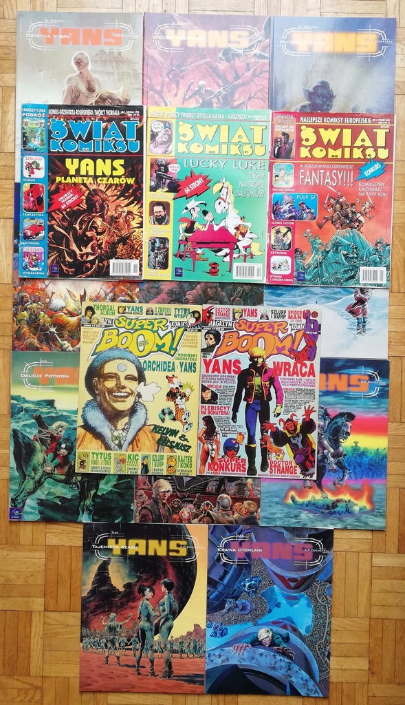 YANS 112 komplet EGMONT + Wieża Rozpaczy Rosiński 9363521294