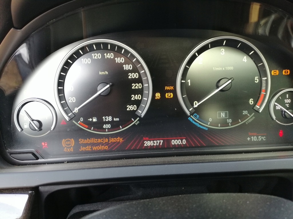 BMW F10 F11 F01 F02 F06 LICZNIK ZEGARY LED 6WA HUD 13539275158