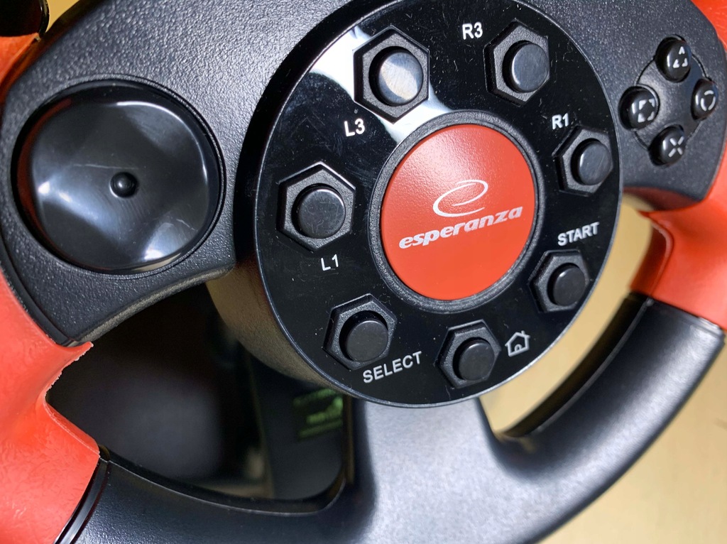 Kierownica Esperanza WX300 High Octane PC/PS2/PS3 8830156079 oficjalne archiwum Allegro