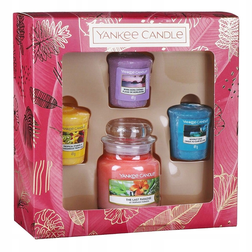 YANKEE CANDLE ZESTAW PREZENTOWY 3x SAMPLER ŚWIECA 11418108112