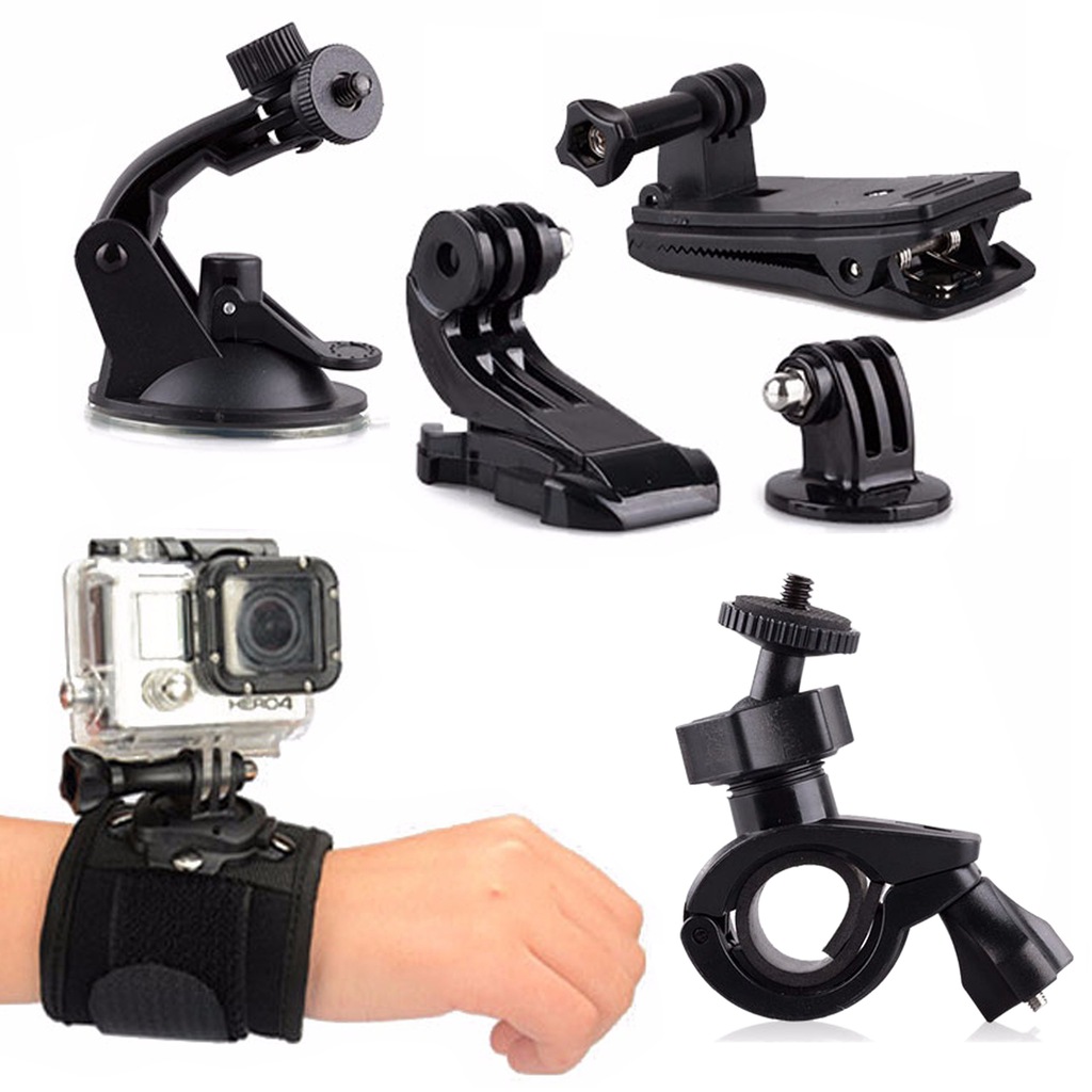 ZESTAW AKCESORIA GOPRO HERO 6 5 4 3 SESSION SJCAM 7079915564