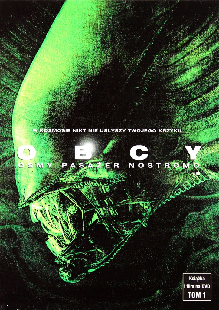 OBCY. 8 PASAŻER NOSTROMO (DVD)+(KSIĄŻKA) 7857986636 oficjalne