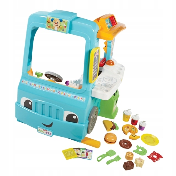 Fisher Price samochód FOOD TRUCK KUCHNIA KASA 24H 8596332082