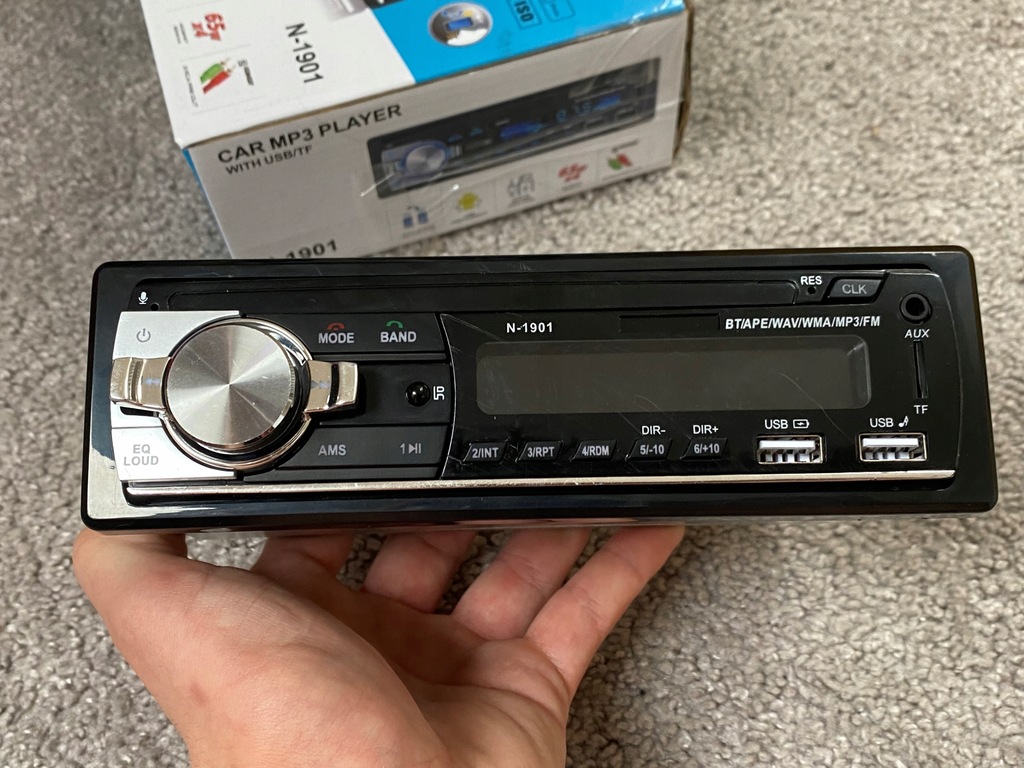 Radio samochodowe CAR MP3 PLAYER N1901 1500 11437964898 oficjalne