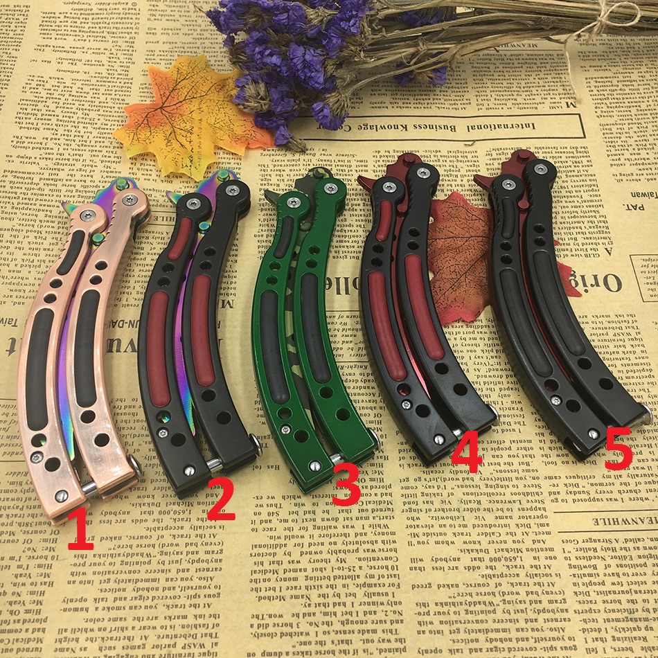 Купить НОЖ ДЛЯ ТРЕНИРОВКИ KARAMBIT CS GO BUTTERFLY BUTTERFLY отзывы