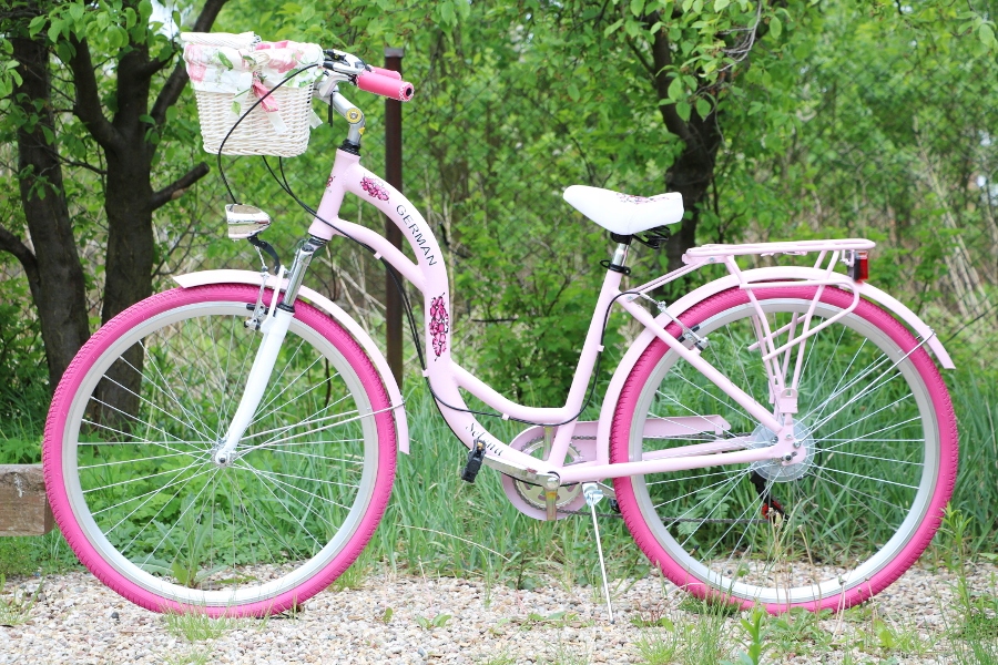 ALUMINIOWY PUDROWY ROWER MIEJSKI DAMSKI 28 7BIEGÓW 8140676707