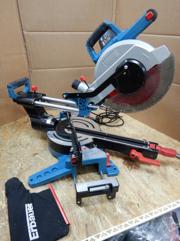 PIŁA UKOŚNICA Z POSUWEM ERBAUER model EMIS254S 8743653659 oficjalne