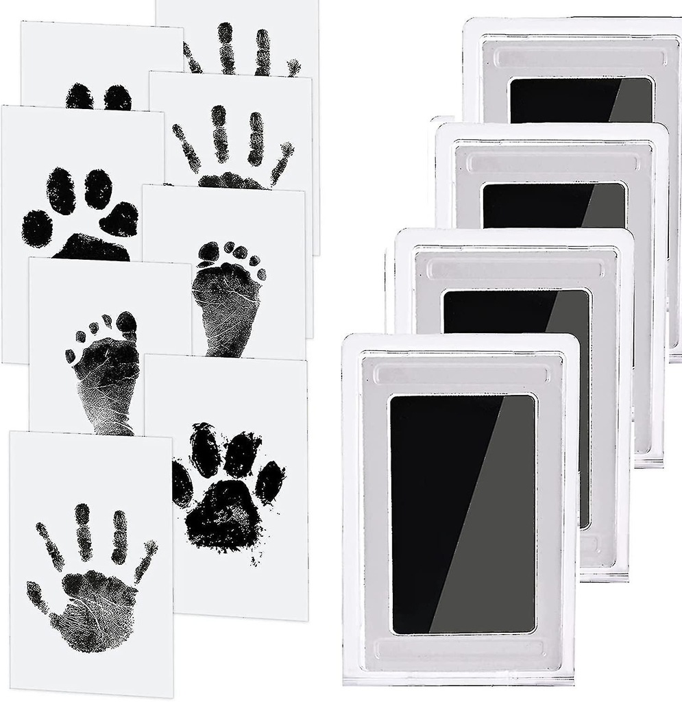 Baby Handprint And Footprint Kit, 4 Baby Handprint 12646169833