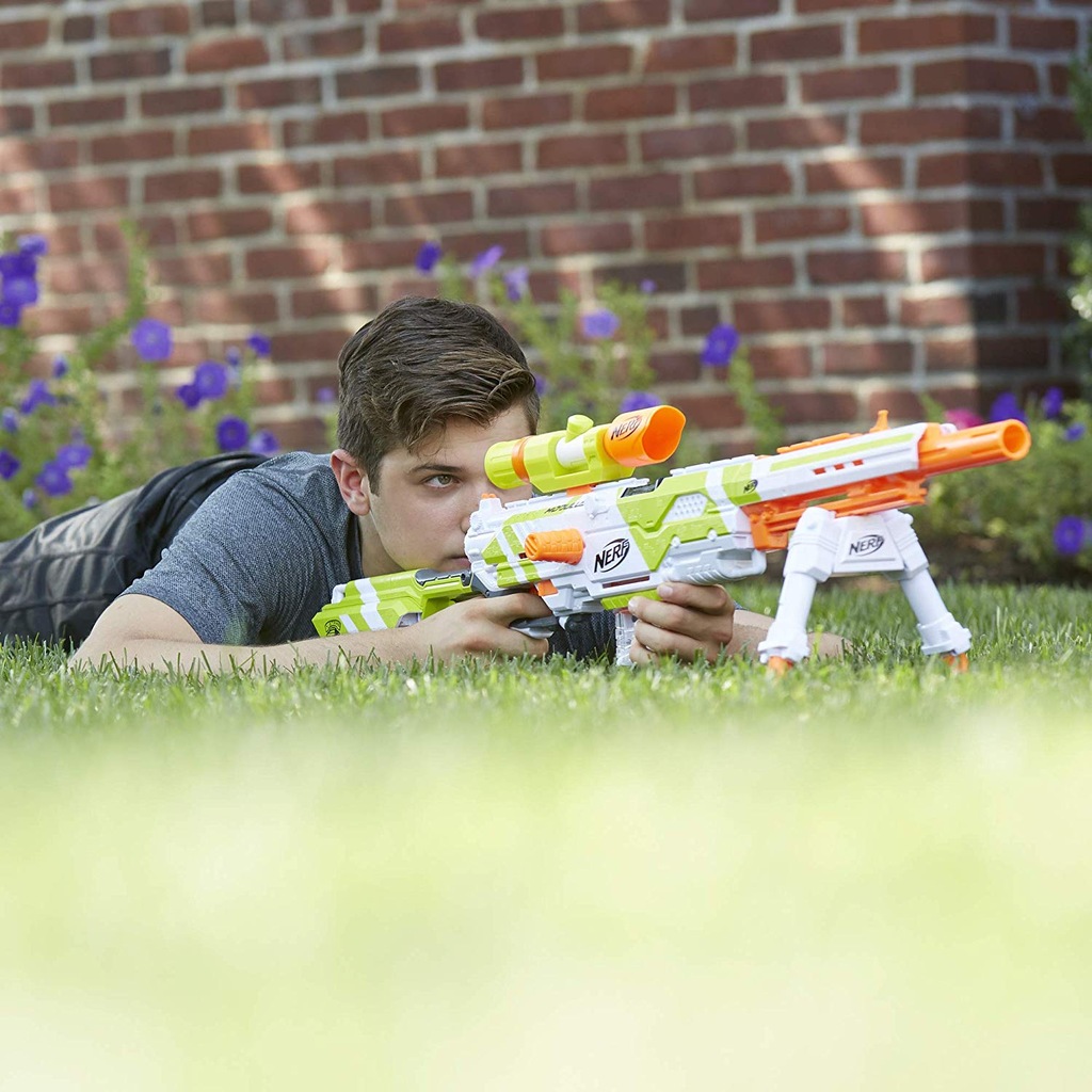 SNAJPERKA NERF LONGSTRIKE CS6 + STRZAŁKI CELE 9118309625 oficjalne