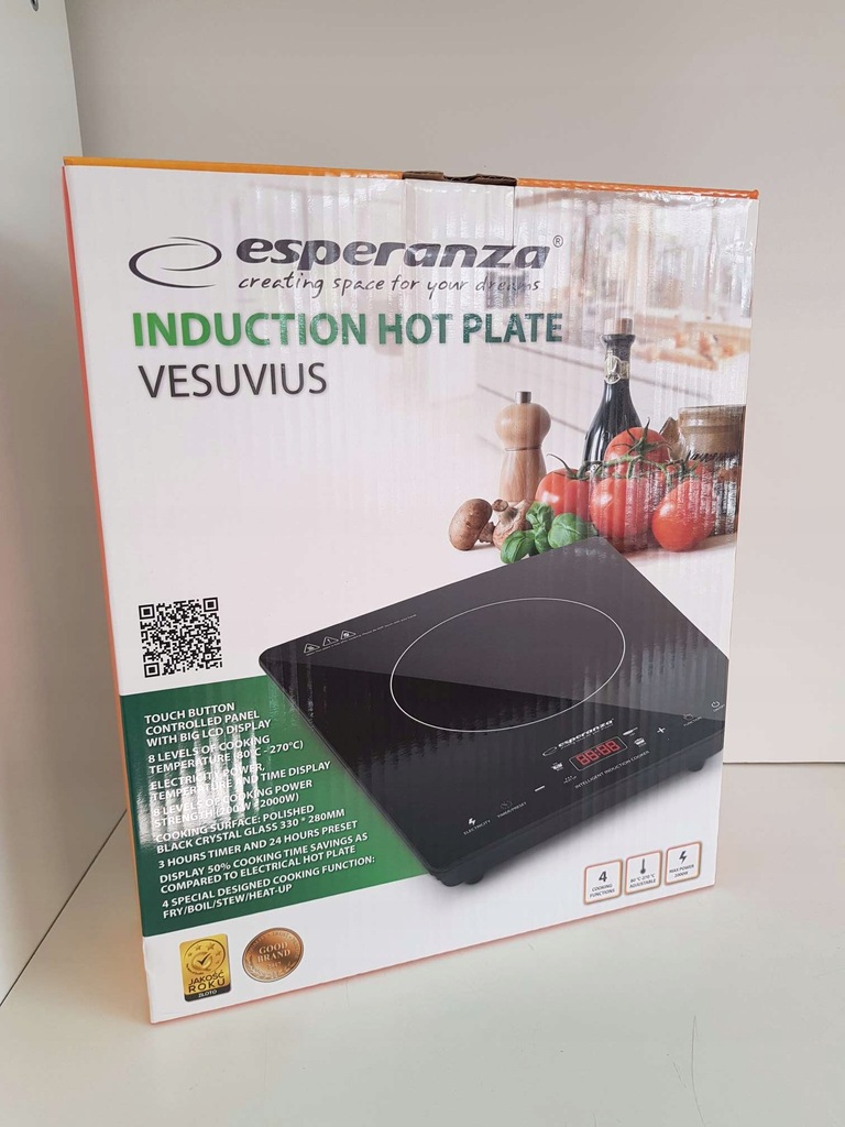 Płyta indukcyjna Esperanza Vesuvius (635/22) 11854218076 oficjalne