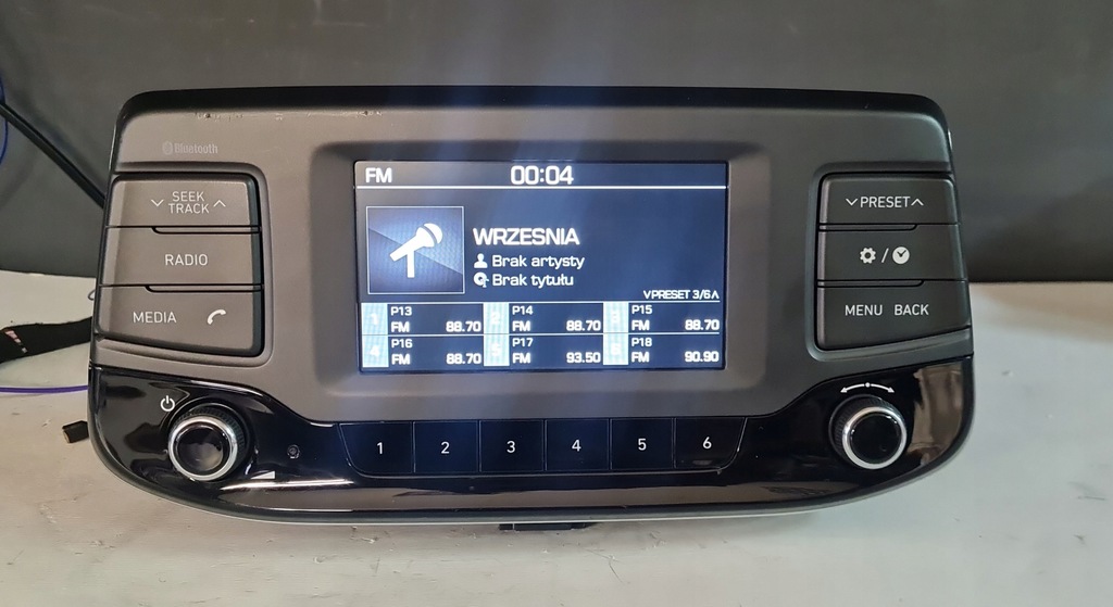 Hyundai I30 Radio Usb Aux Bluetooth 96170G4210PMP 12827522332
