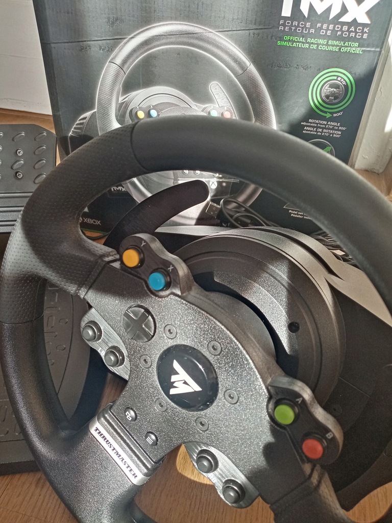 Kierownica Thrustmaster TMX Force Feedback czarna - 12164173933