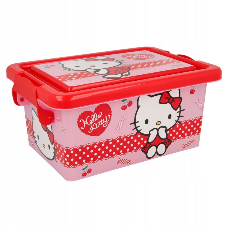 Hello Kitty Pojemnik / organizer na zabawki 7 L 11298747381