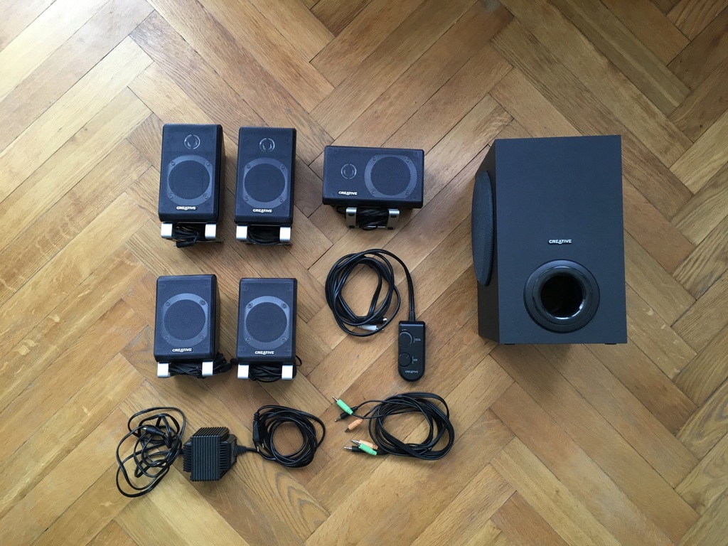 Zestaw głośników Creative Inspire T5900 5.1 7828942820 oficjalne