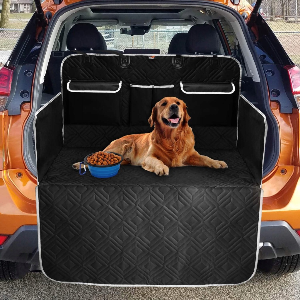 Toozey Pokrowiec na Bagażnik dla Psa z 3 Kieszenia 9205366895