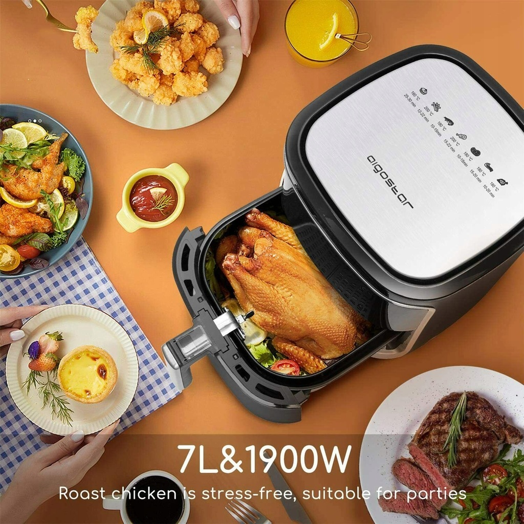 Frytkownica Aigostar Cube AIR FRYER 1900 W 9941783222 oficjalne