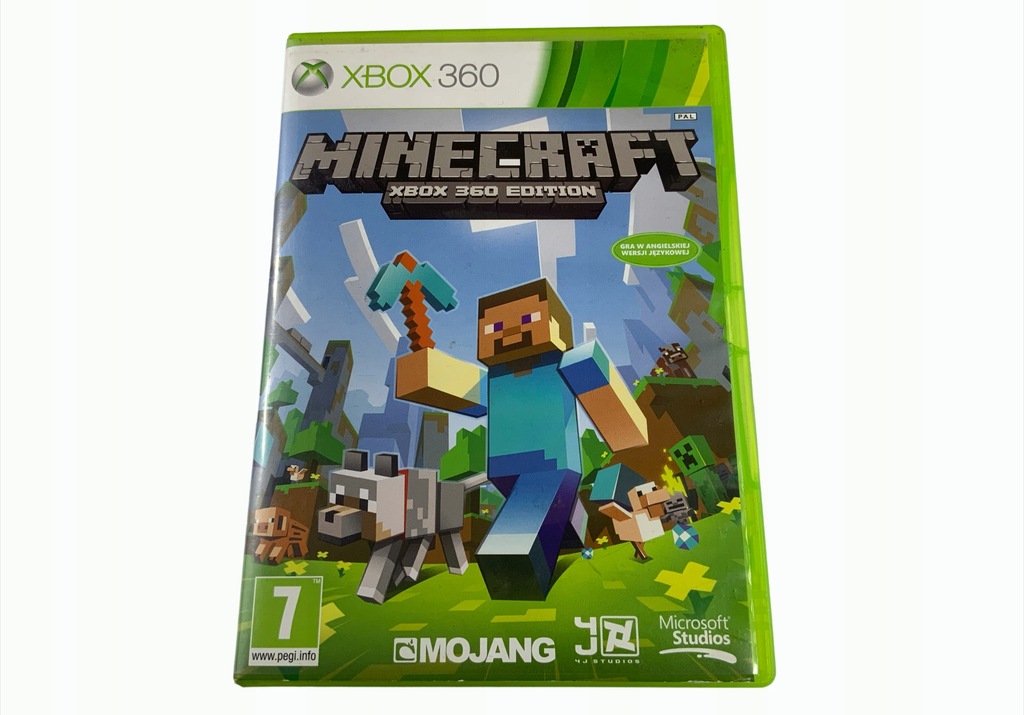 MINECRAFT płyta BDB+ z polski Xbox 360 11508168021 oficjalne