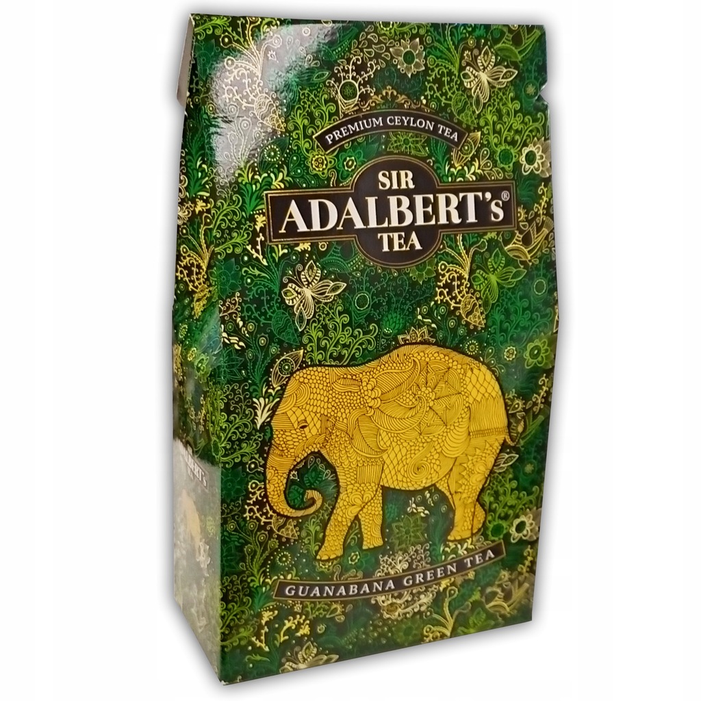 Sir Adalbert's herbata liściasta z GUANABANĄ 100g 9929021059