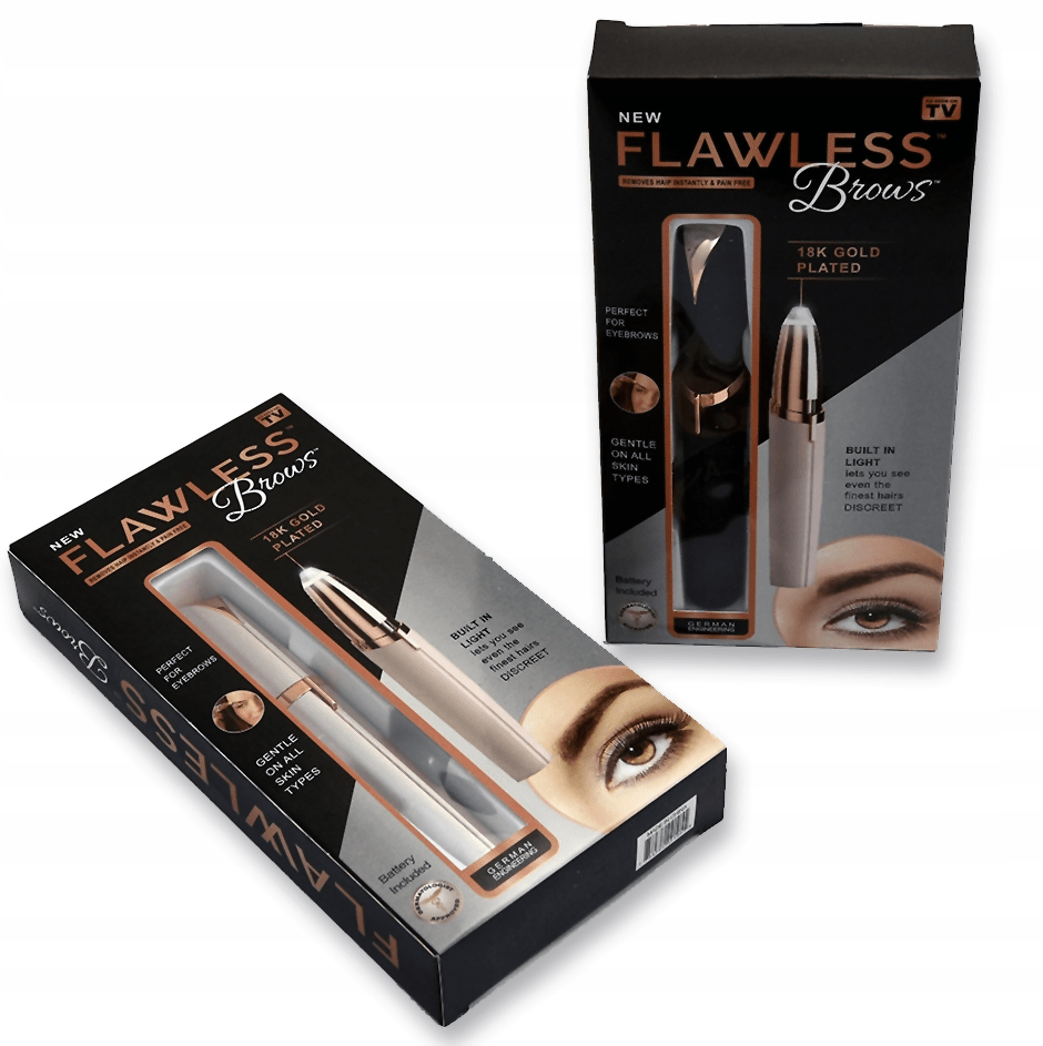 Depilator do brwi Flawless Brows dyskretna hit TV 7938098221 oficjalne archiwum Allegro