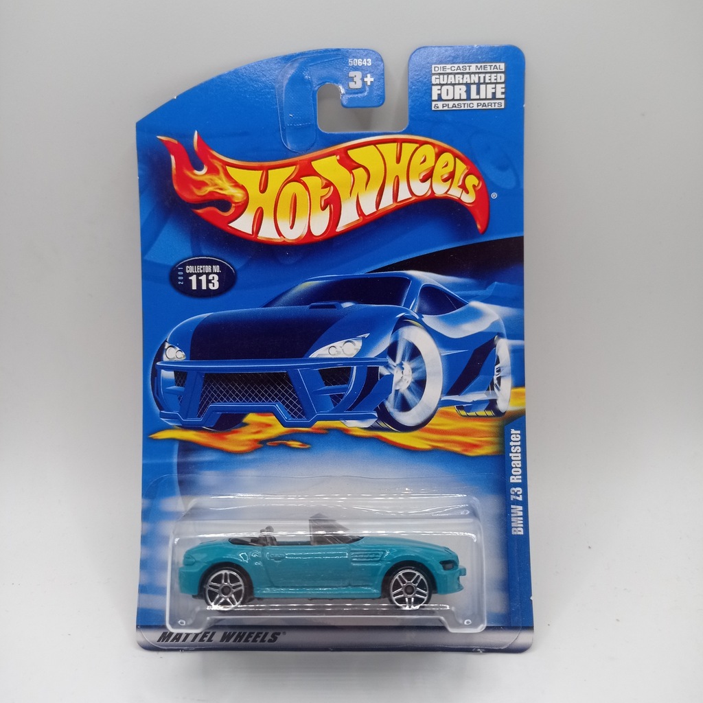 Hot Wheels BMW Z3 Roadster Collector No.113 11884331823 oficjalne