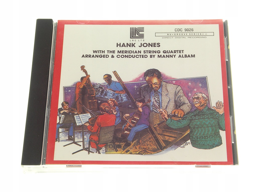 HANK JONES WITH THE MERIDIAN STRING QUARTET 12657135058 oficjalne