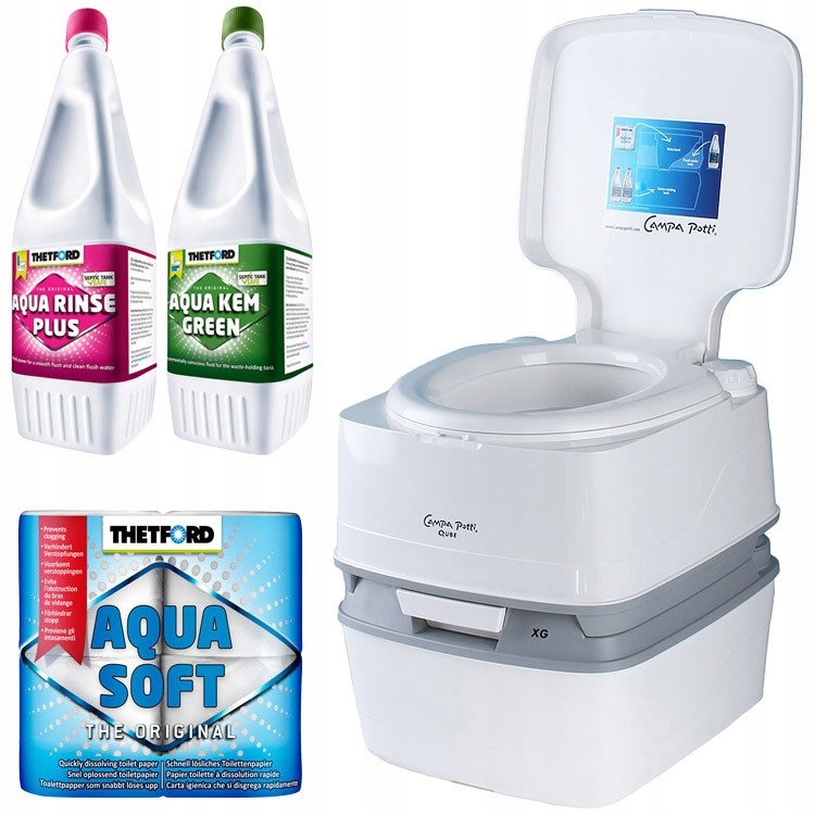 TOALETA TURYSTYCZNA THETFORD XG 21 + PŁYNY PAPIER 11286927304