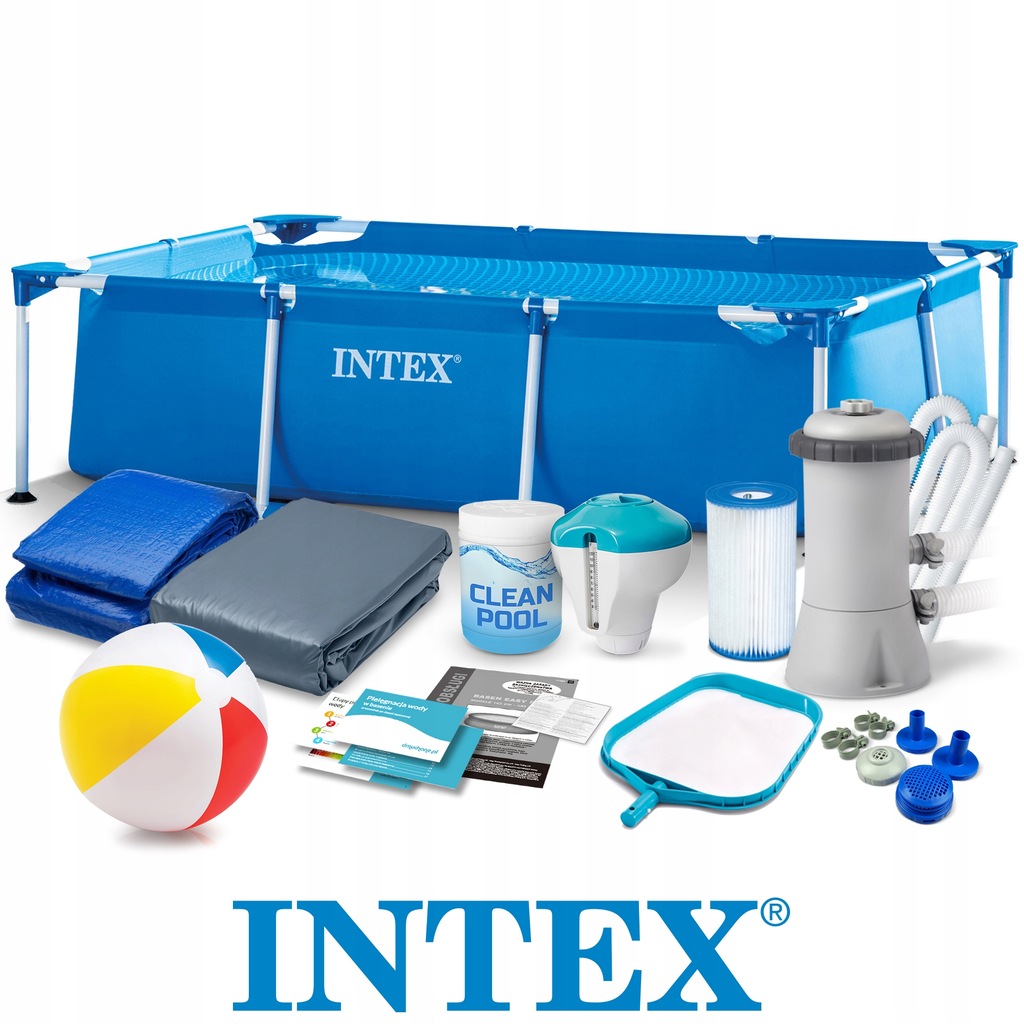 Basen ogrodowy stelażowy INTEX 300x200 28272 15w1 7939767081