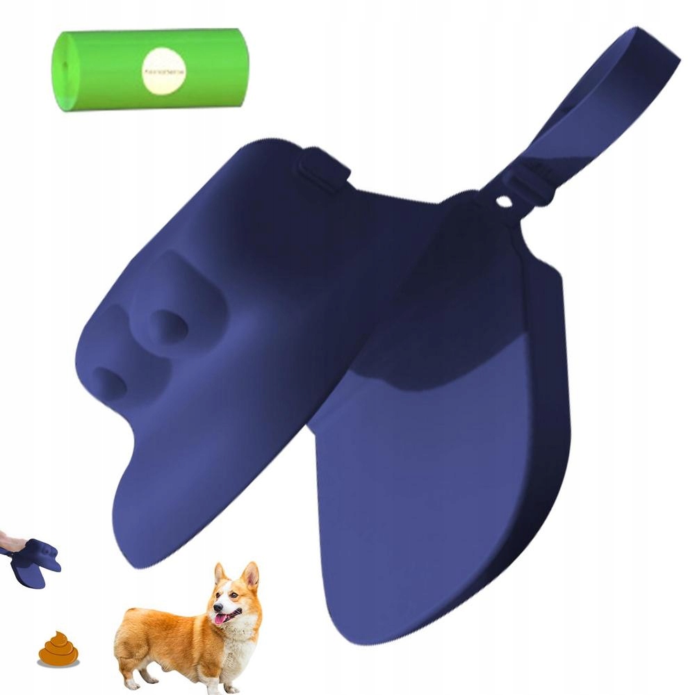 Portable Pooper Scooper Cute Frog Shaped Dog Waste 13079071434