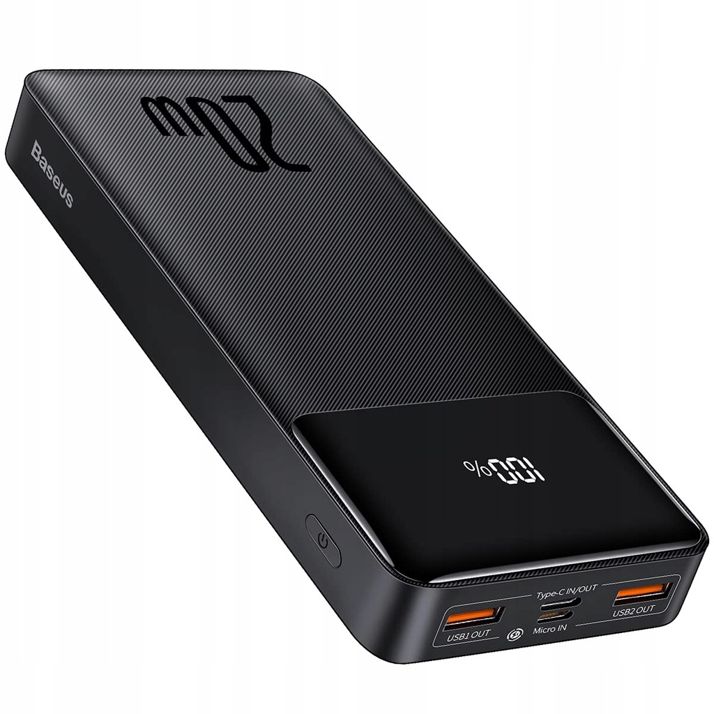 Baseus Power Bank 20000mAh, PD 20W USB C 13640458320 oficjalne