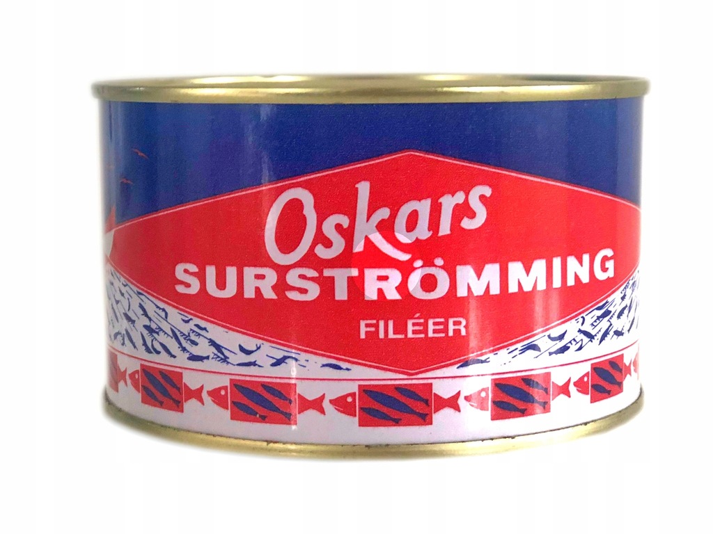 FILETY ŚLEDZIE KISZONE OSKARS SURSTROMMING 440G 11579989505