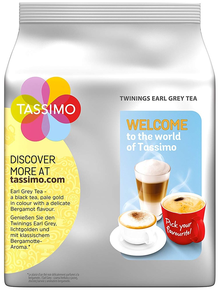 Kapsułki TASSIMO HERBATA TWININGS Earl Grey Tea 16 7938825673
