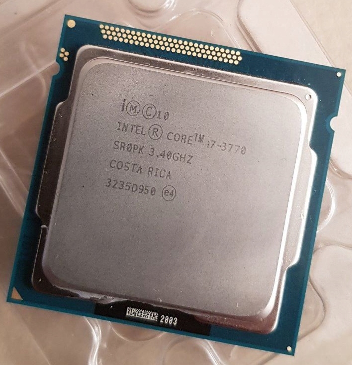 i73770, 4 Core, 8MB, 3.43.9 GHz, LGA 1155, SR0PK