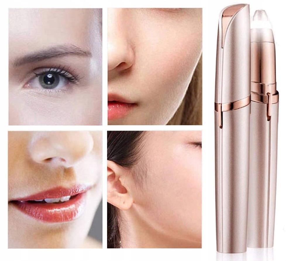 DEPILATOR TRYMER DO BRWI TWARZY W FORMIE SZMINKI 8740017256