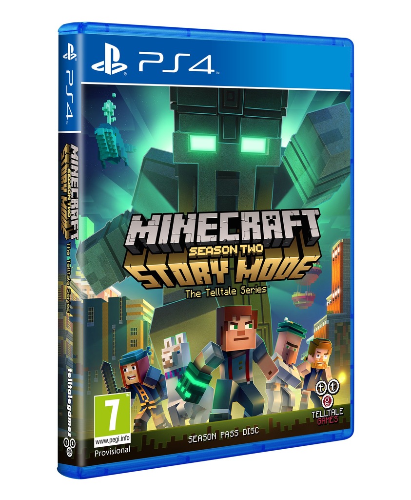 Gra MINECRAFT SEASON TWO STORY MODE PS4 HIT CENA