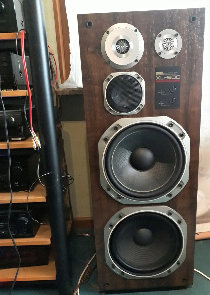 KOLUMNY SANSUI XL500 8557716840 oficjalne archiwum Allegro