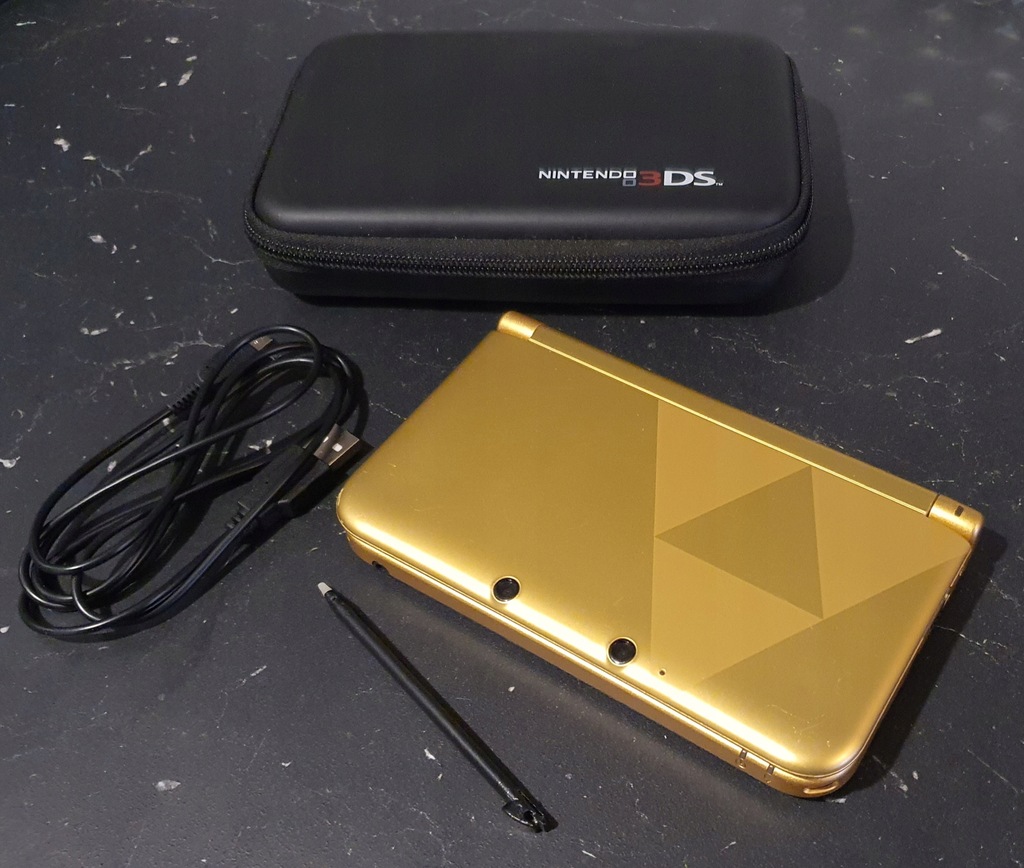Nintendo 3DS XL GOLD The Legend od Zelda Edition ! 12538366319