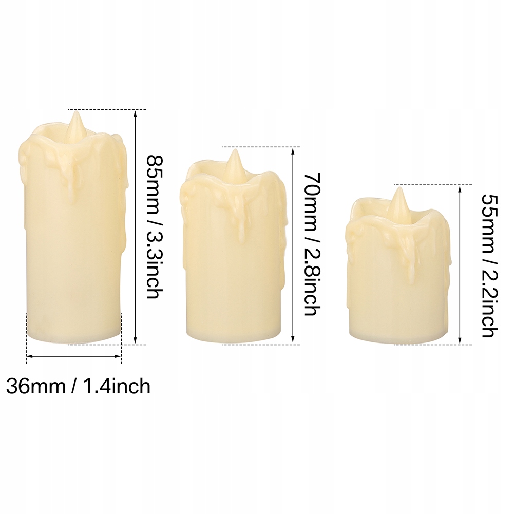 Flameless Votive Candles with Timer 400+Hour Reali 13677896010