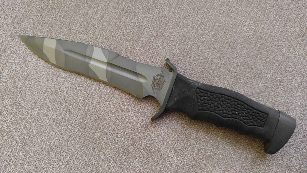 Rosyjski nóż bojowy MELITAK Antiterror, znakFSB 8228438176