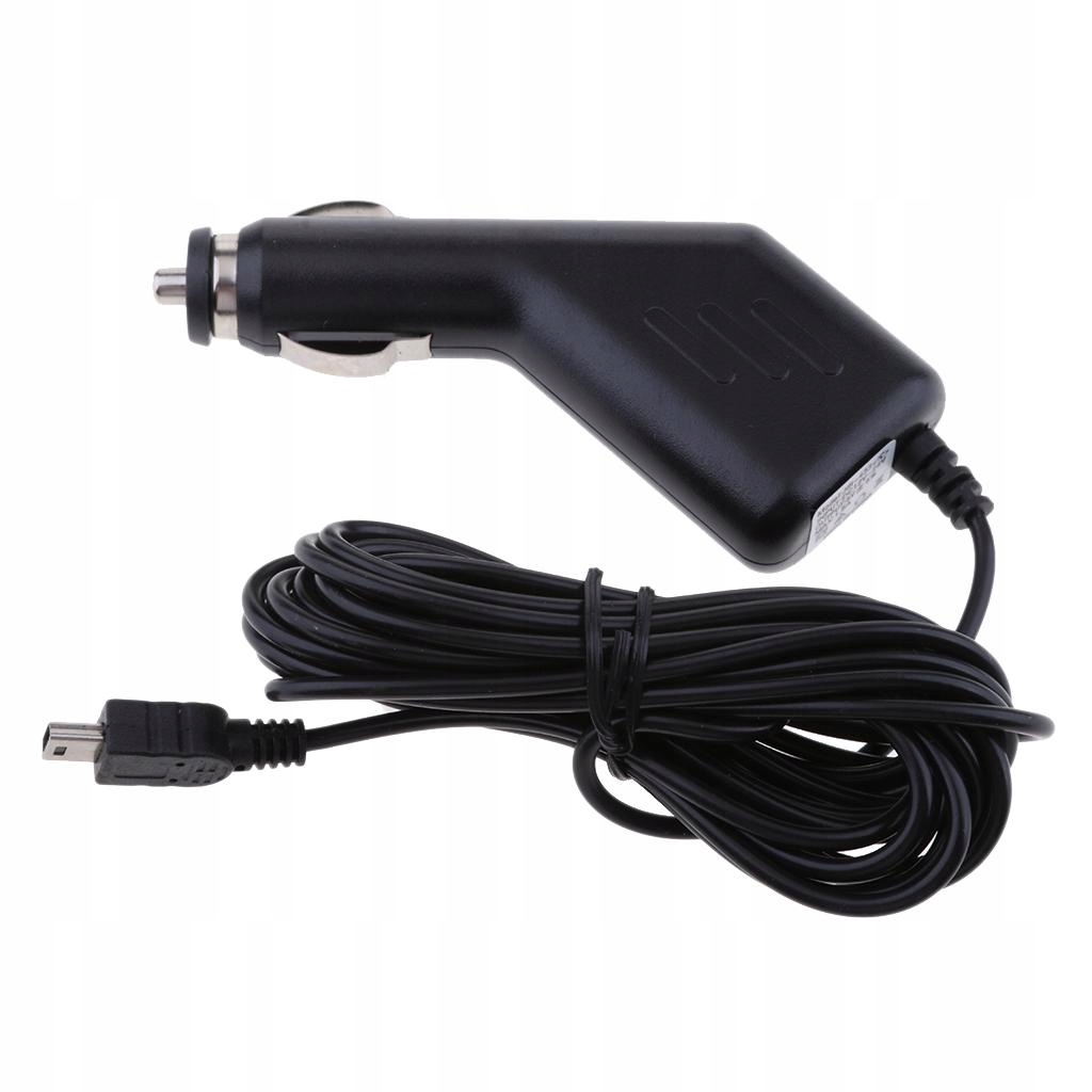 Car Charger Cable Adapter V to 5V Mini USB 12822622321 oficjalne
