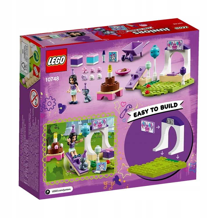 LEGO JUNIORS FRIENDS PRZYJĘCIE ZWIERZAKÓW 10748