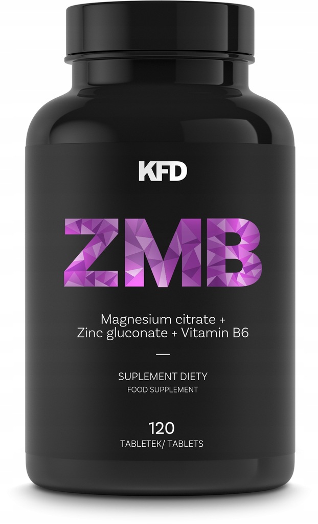 KFD ZMB / ZMA XXL ORGANICZNY MAGNEZ I CYNK + B6 6446853908