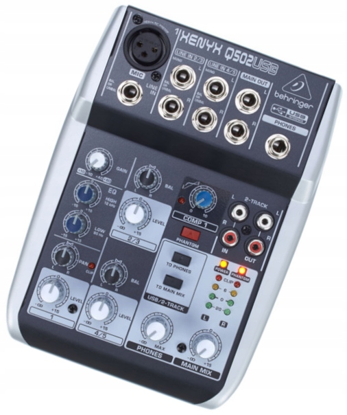 Mikser Behringer Xenyx Q502USB 10176611814 oficjalne archiwum Allegro